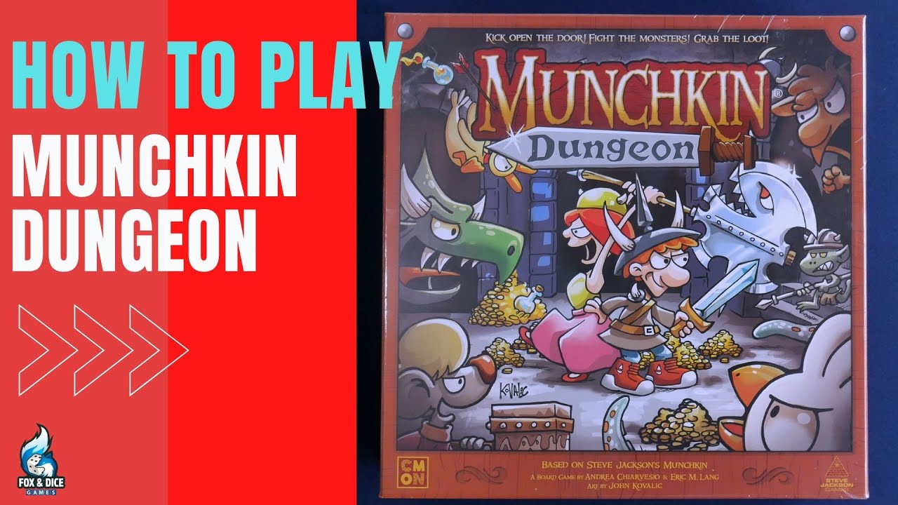 How to play Munchkin Dungeon