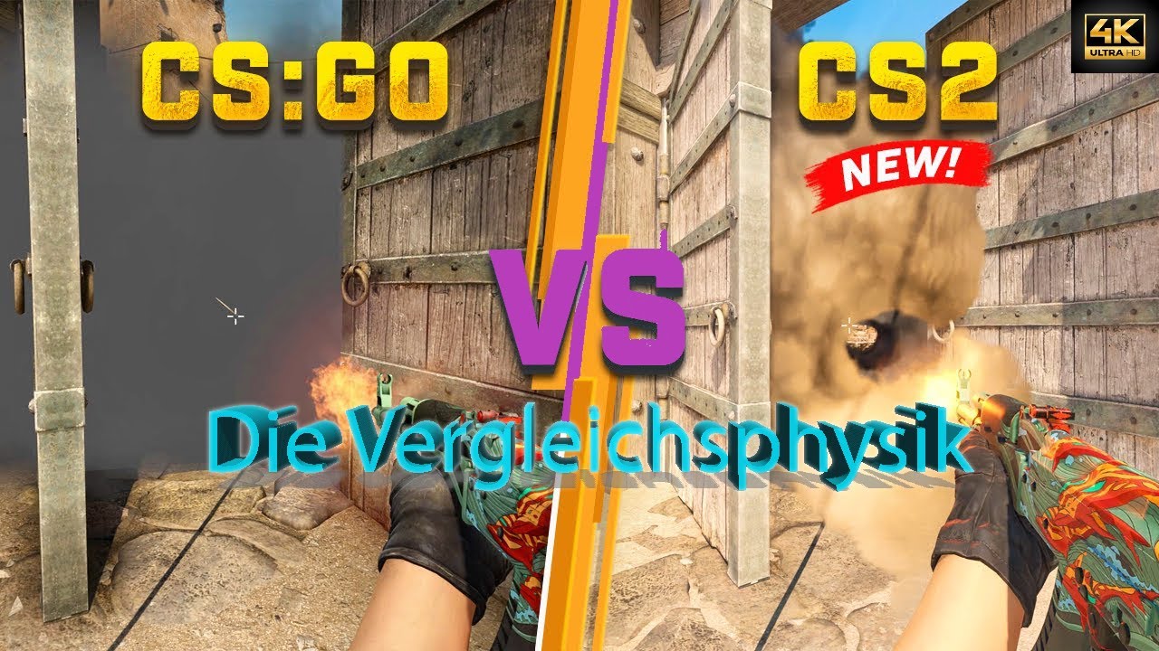 (2023) Von Grafik zu Physik: Der ultimater face-off - Counter Strike Global Offensive vs CS2 [4K]