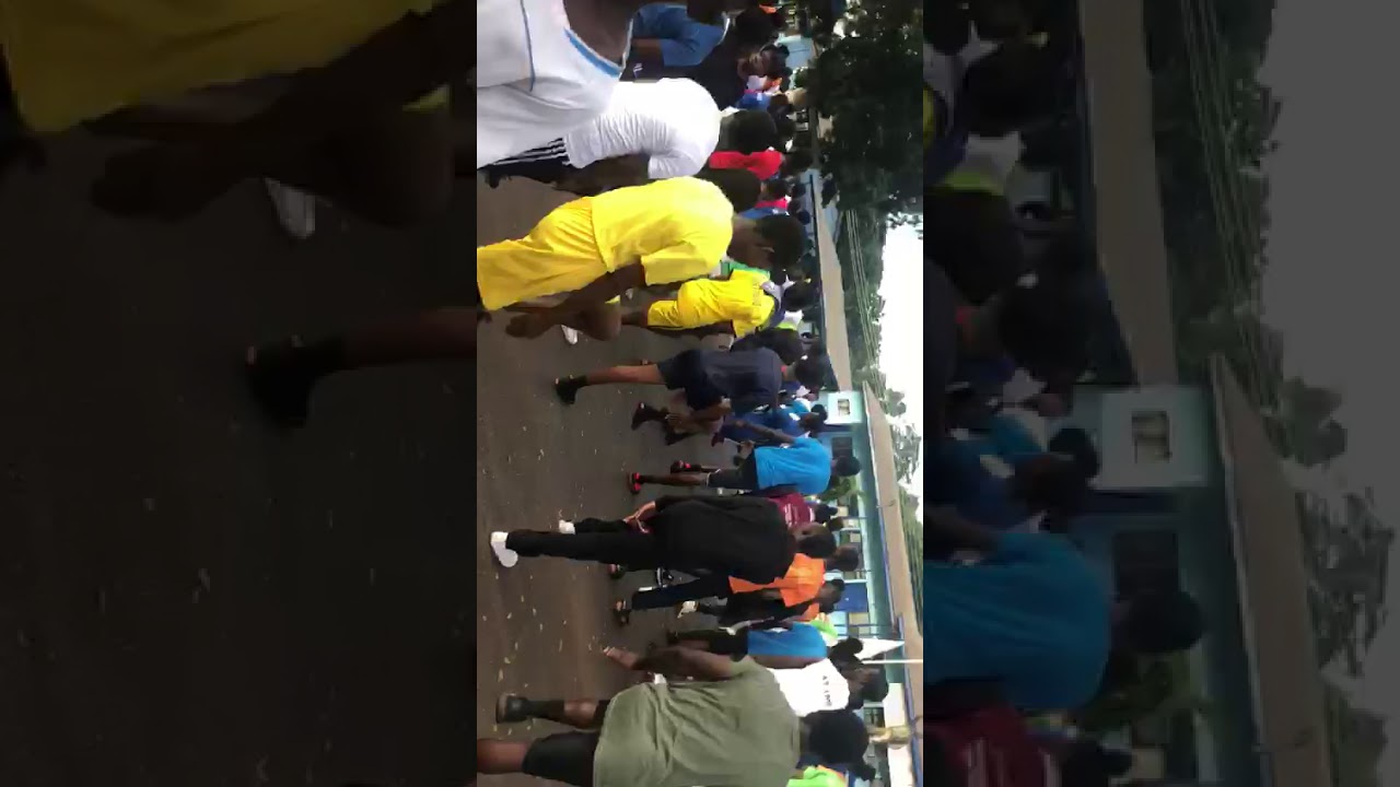 Aerobics session inside forces