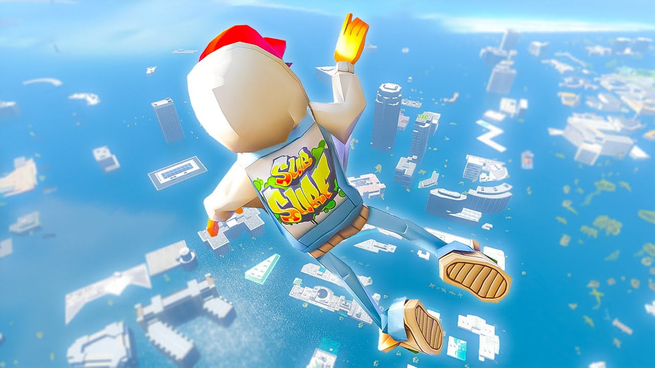 GTA 5 Ragdolls SUBWAY SURFERS JAKE | Flooded Los Santos Jumps/Fails #1 (Physics & Funny Moments)