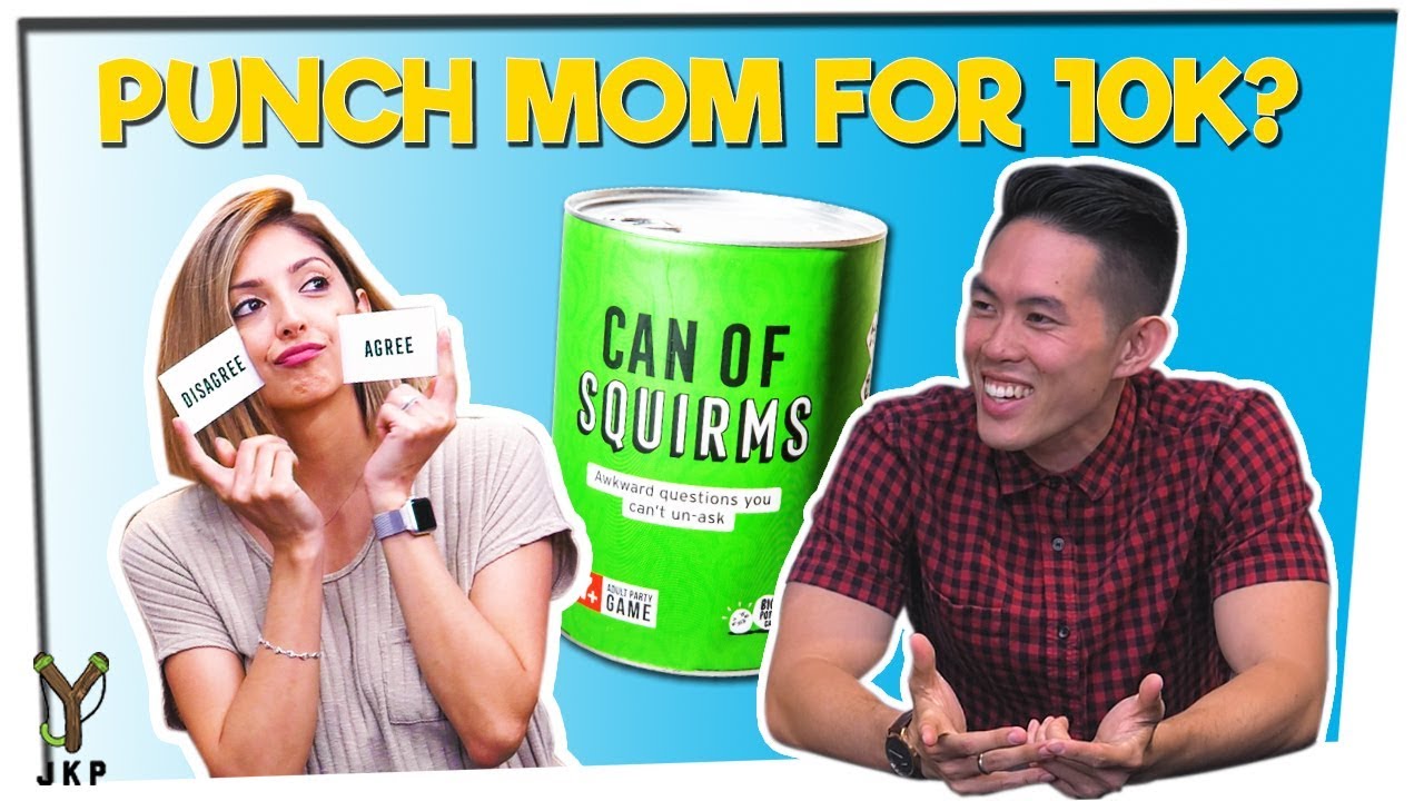 Can of Squirms | Punch Your Mom For $10,000??