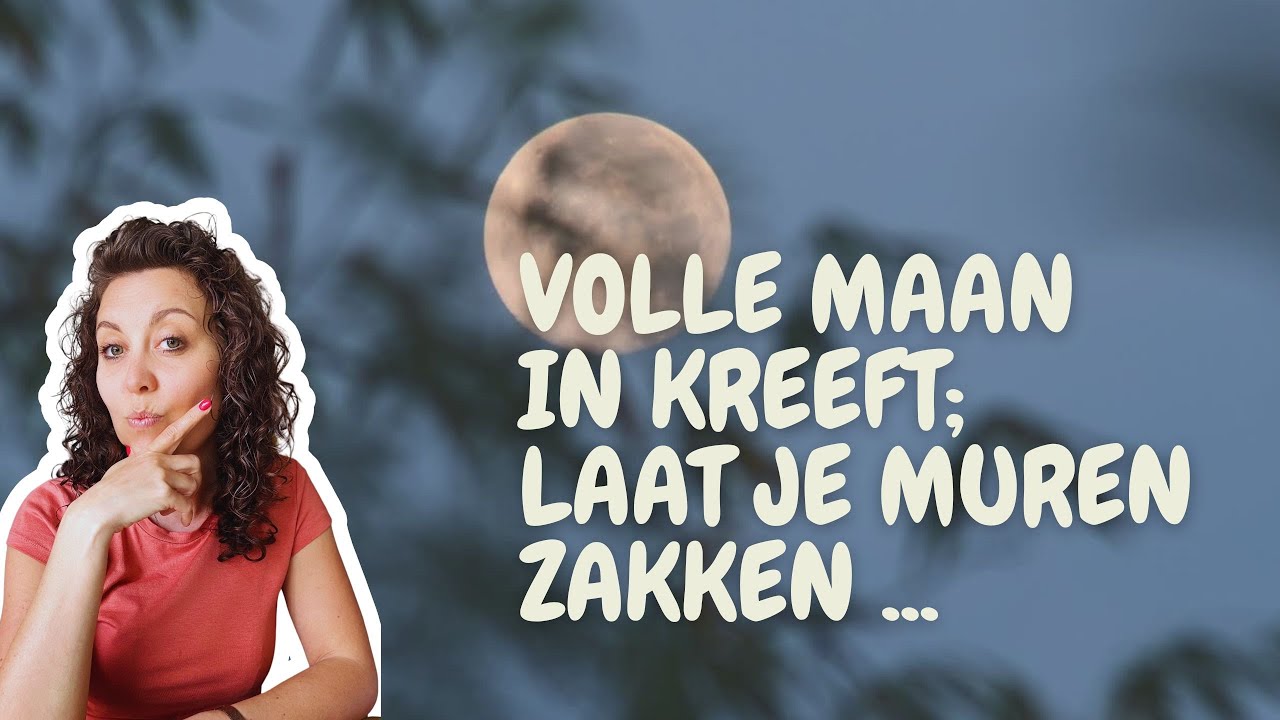 Volle Maan in Kreeft & Nieuwe Maan in Steenbok I Intenties zetten vanuit zachtheid