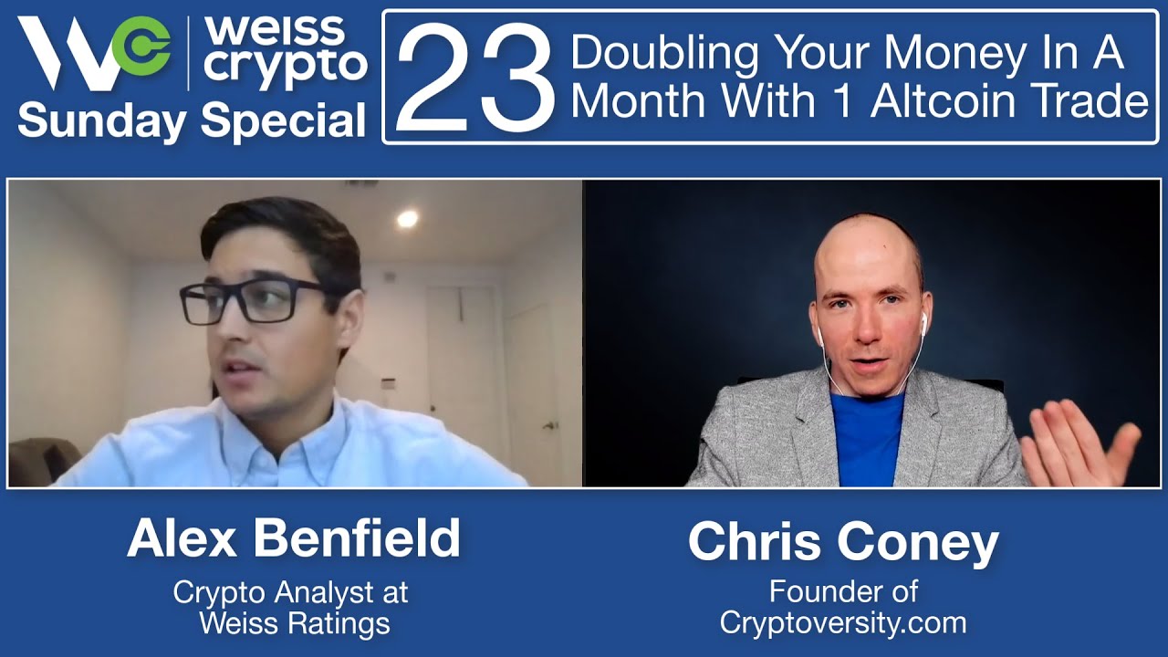 DOUBLING Your Money In A Month With 1 #Crypto #Altcoin Trade - (Chris Coney & Alex Benfield) WCSS023