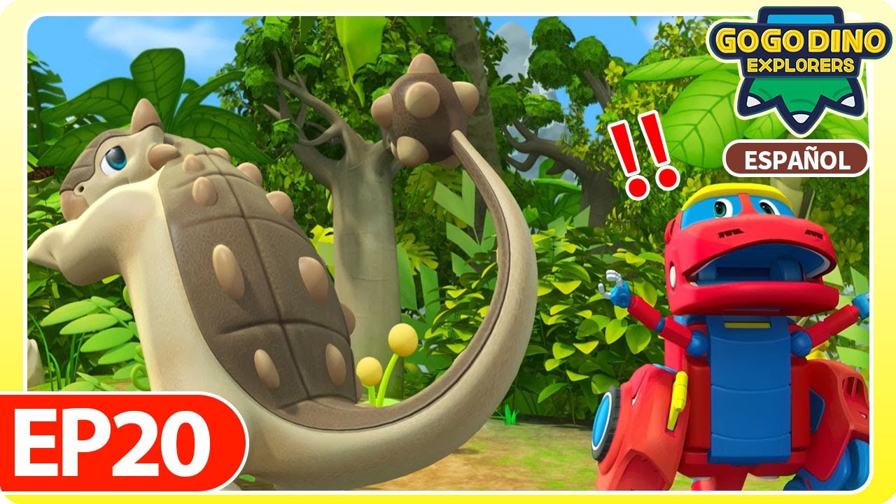 [GOGODINO EXPLORERS] EP20 ¡Los grandes Pisotones! ¡El Anquilosaurio | Dibujos Animados | Dinosaurios