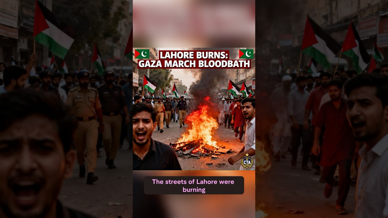 &ldquo;Lahore Erupts in Chaos | TLP&rsquo;s Gaza March Turns Deadly Amid Police Crackdown&rdquo;