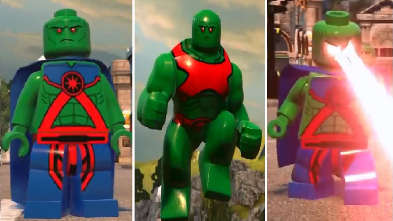 LEGO DC Super-Villains - Martian Manhunter's All Powers & Abilities