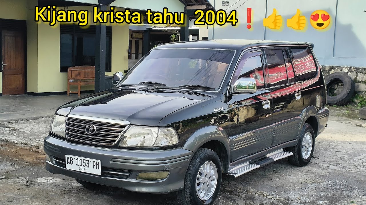 Kijang menolak punah😍, kijang krista edisi terahir tahun 2004❗ganteng dan nyaman‼️👍😍. 
