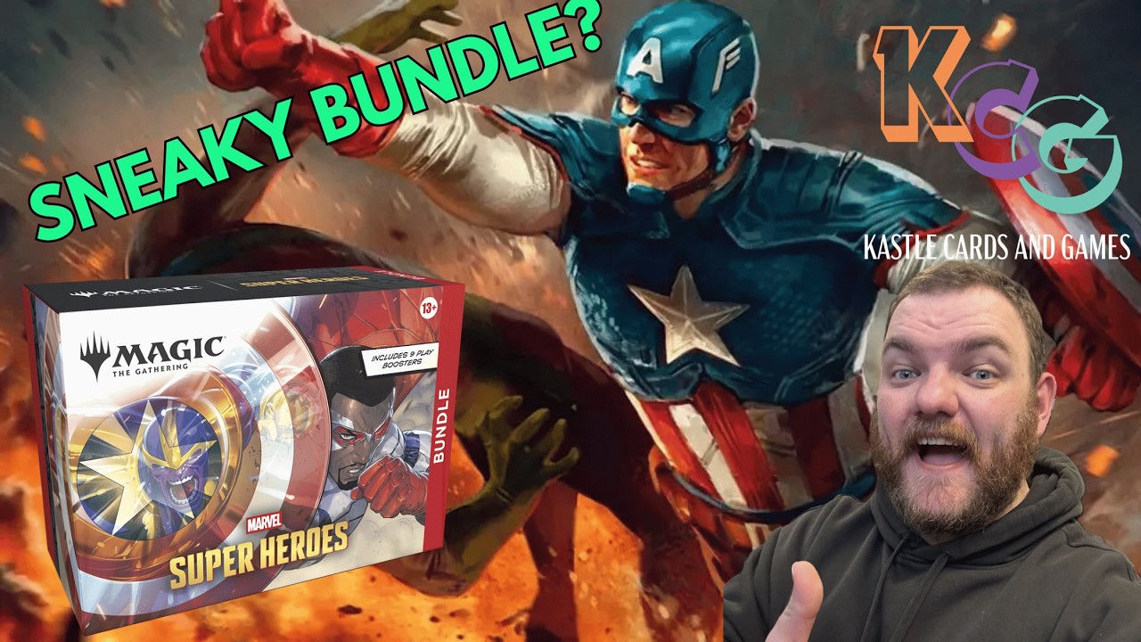 Открытие набора Marvel Super Heroes