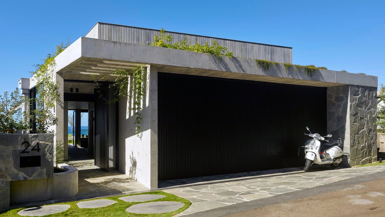 Delightful Stylish Modernist Residence by Shaun Lockyer Architects in Australia | two-storey Home
