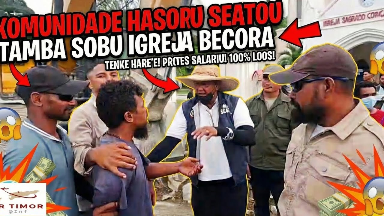 MANAS❗ Komunidade vs SEATOU: Kontra Sobu Igreja Becora❗Situasaun Manas iha Dili