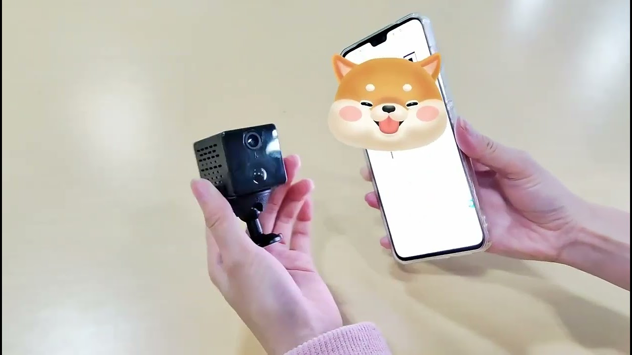 Cloxar Super HD Mini Portable Camera 1500 Mah Battery Long Standby Camera Pir Detection Support