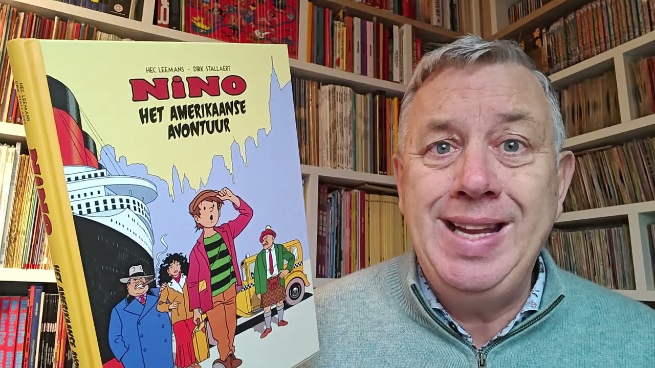 VLOG 246: NINO INTEGRAAL HET AMERIKAANSE AVONTUUR door DIRK STALLAERT en HEC LEEMANS