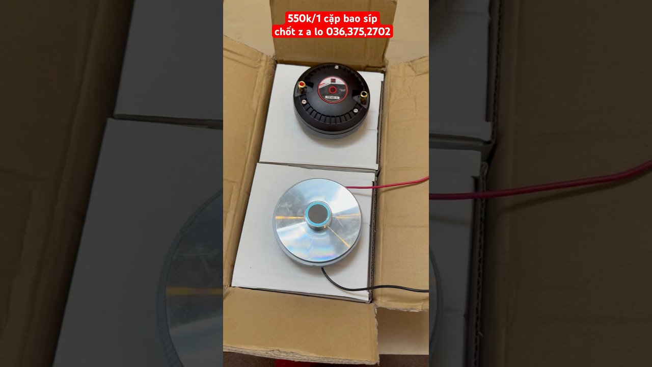 loa treble 450 pif model : pif45-a, từ 115 coil 44 ren xo&aacute;y, test cực hay