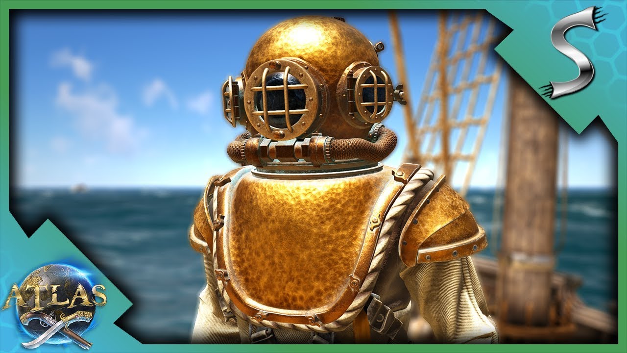 DIVING FOR SUNKEN TREASURES AND BATTLING ON THE SEAS! - Atlas Adventures [E4]