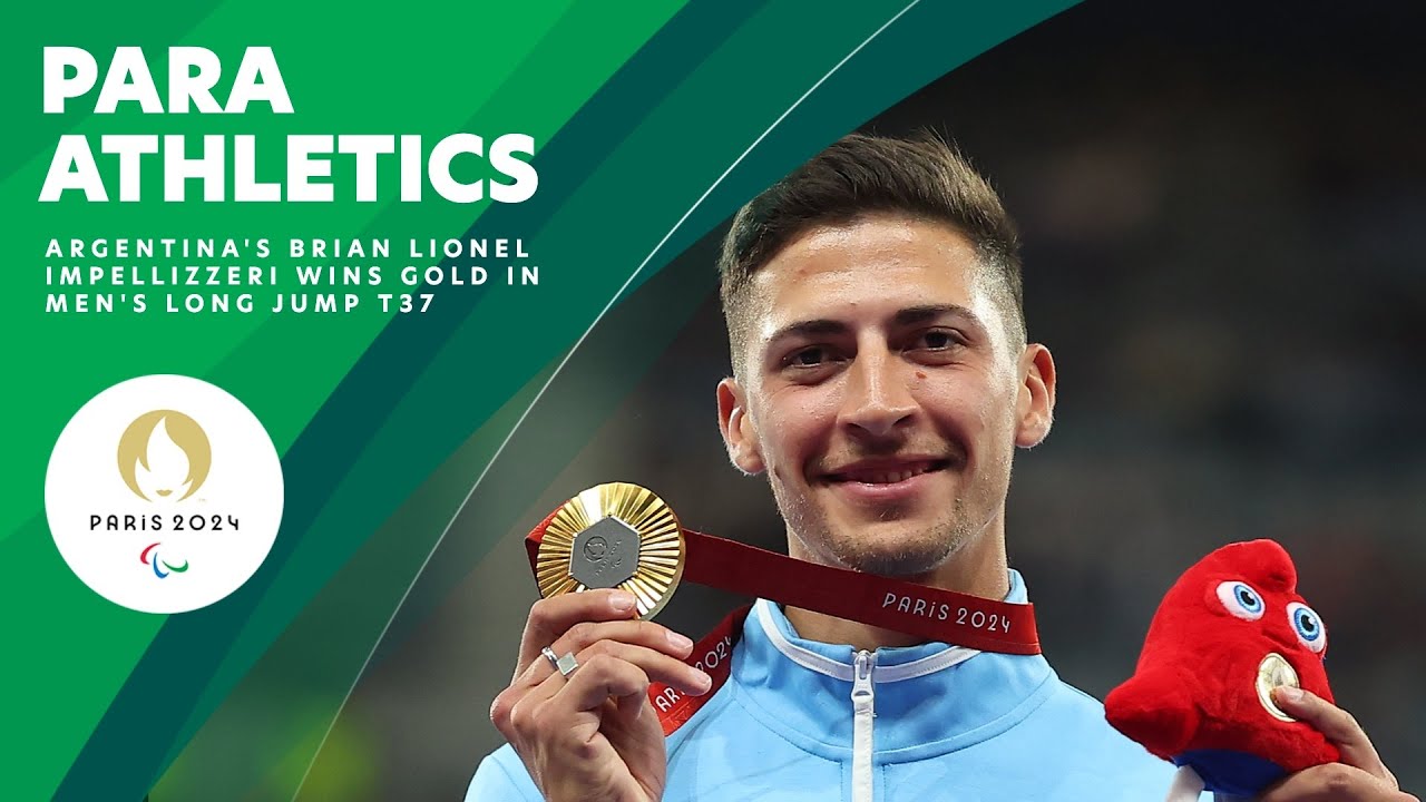 Impellizzeri Wins Gold For Argentina In Men's Long Jump T37 In Para Athletics 🇦🇷