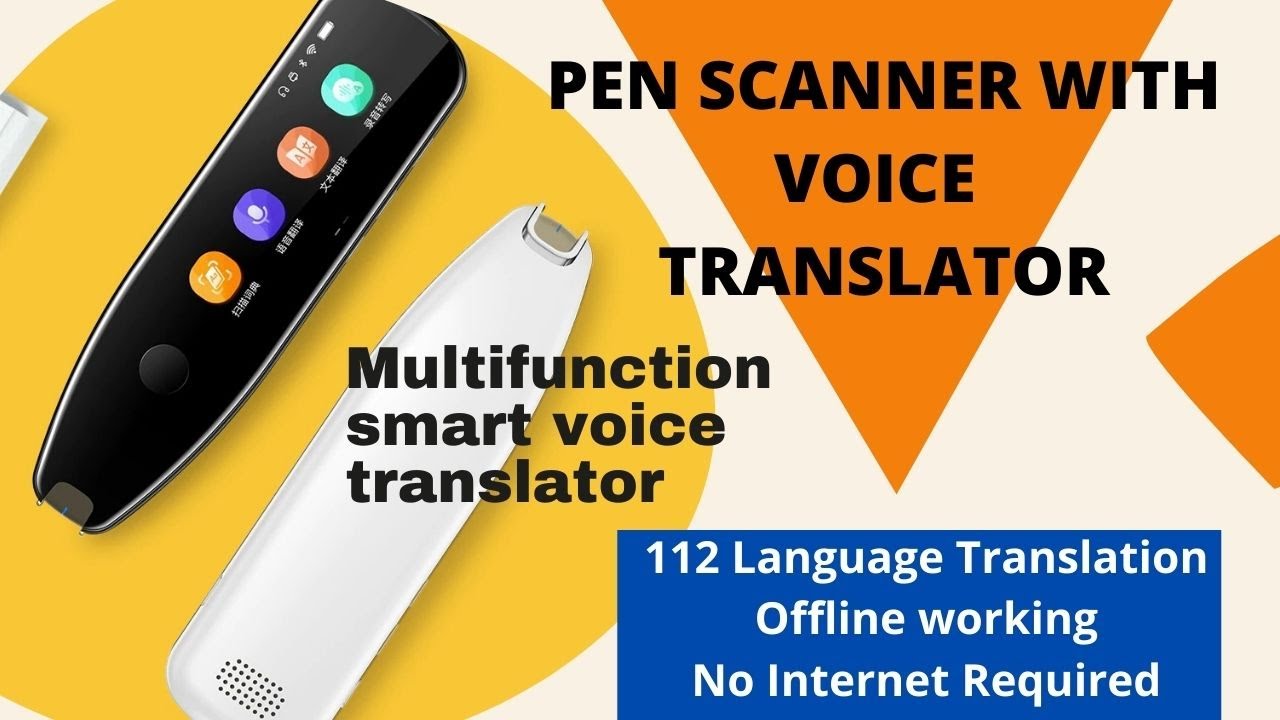 VORMOR Smartest Pen scanner with Language translator #Voicetranslator