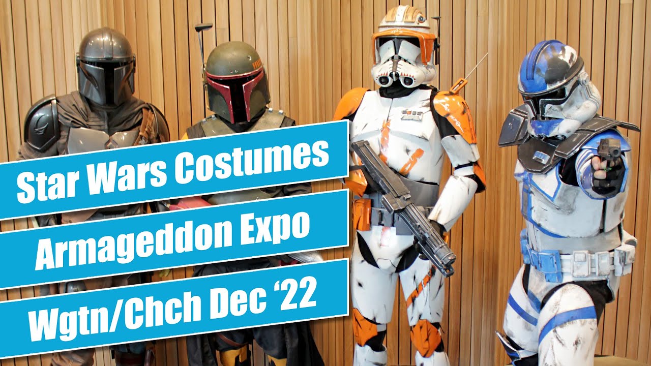 Star Wars Costumes - Armageddon Expo Wellington & Christchurch 2022