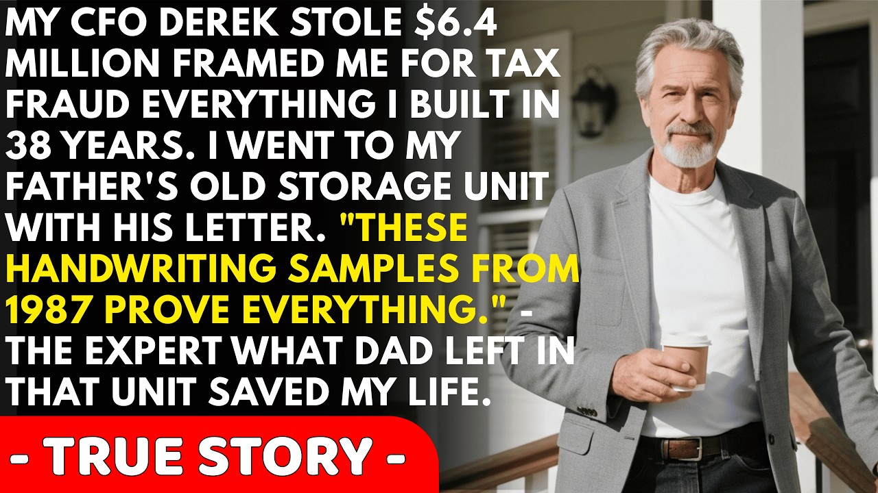 My CFO Stole $6,400,000 From Me — Until I Found My Father's Storage Unit Records!