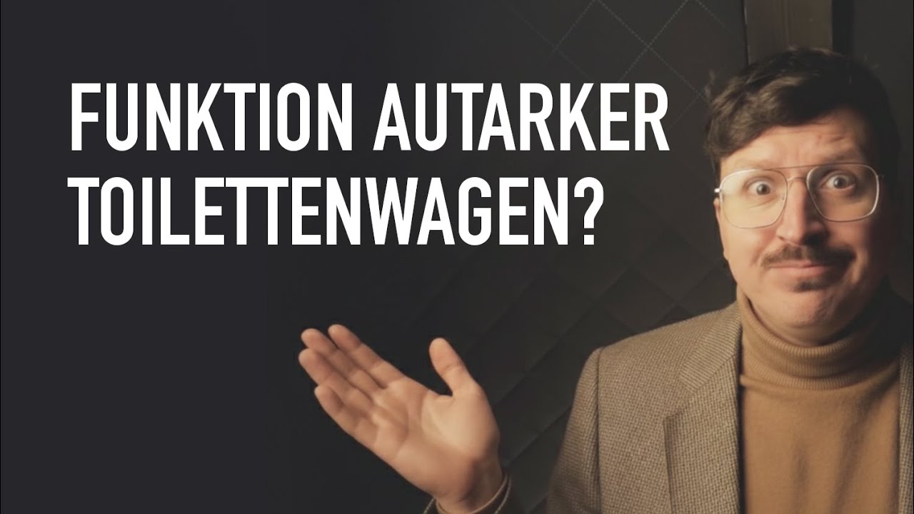 Wie funktioniert ein autarker Toilettenwagen?