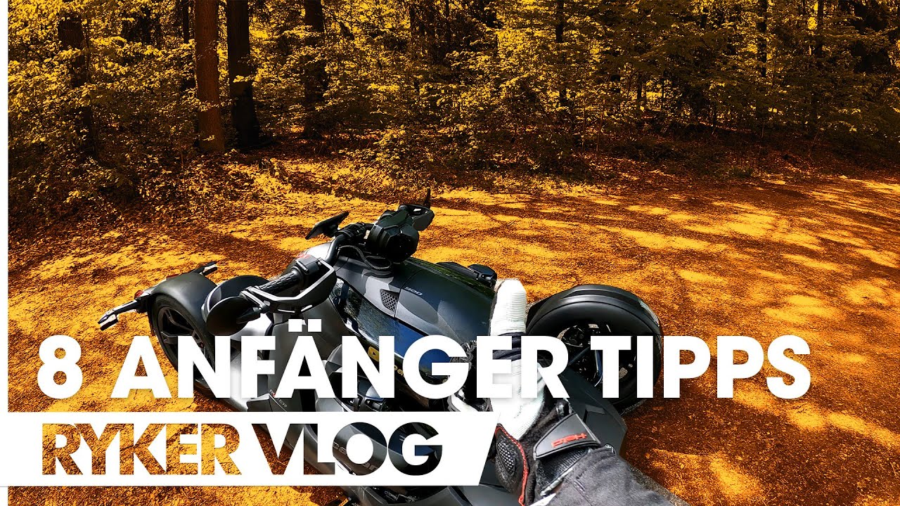 TOP 8 Can-Am Ryker Anfänger Tipps! 👆