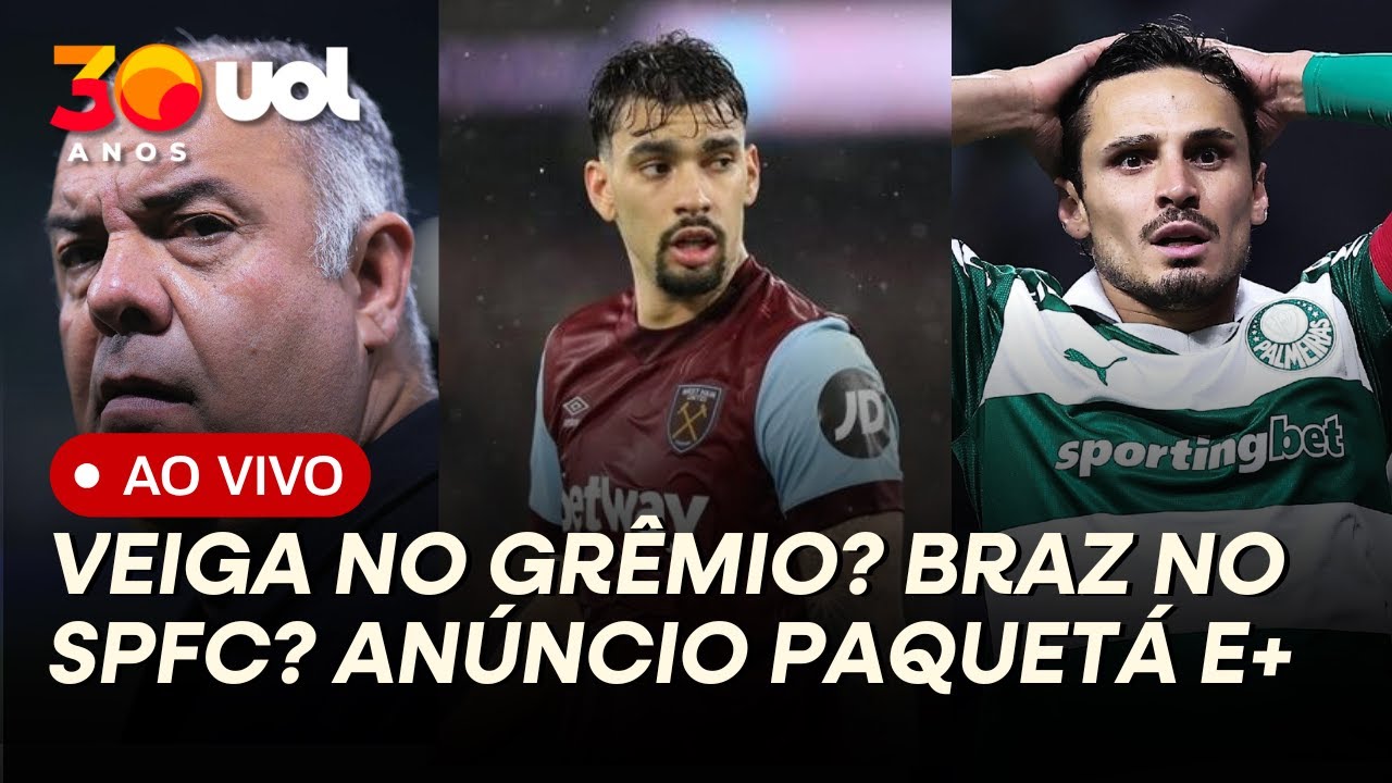 DESTINO DE VEIGA E BOMBA DE MARCOS BRAZ NO SÃO PAULO: PVC E LATIF CONTAM TUDO! PAQUETÁ ANUNCIADO E+