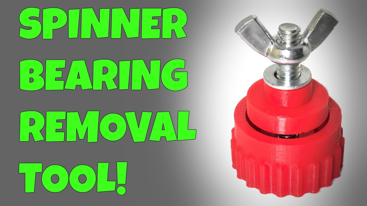 SPINNERTOOLS BEARING REMOVAL TOOL - A MUST HAVE FOR FIDGET SPINNER BEARINGS!