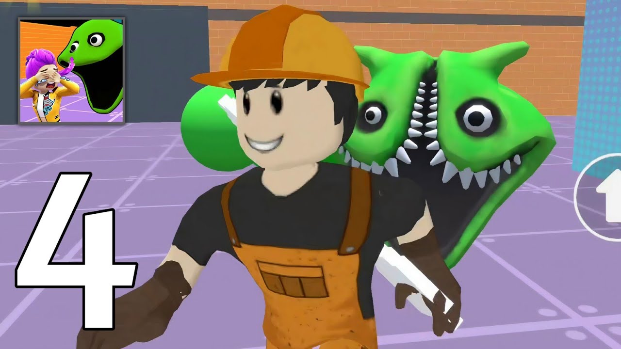 Prison Breakout: Sprunk Escape - Full Gameplay Walkthrough Part 4 - Obby Escape (IOS, Android)