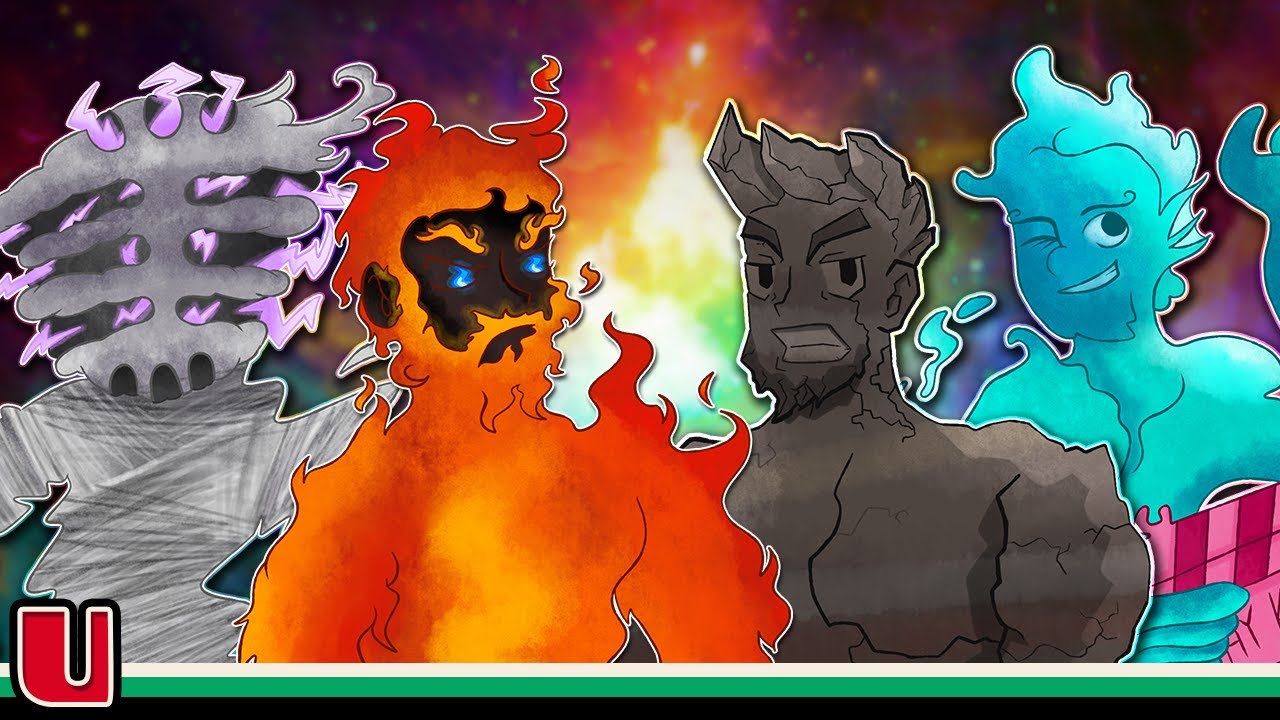 THE FOUR ELEMENTS RAP BATTLE - Uber Rap Battles Infinite