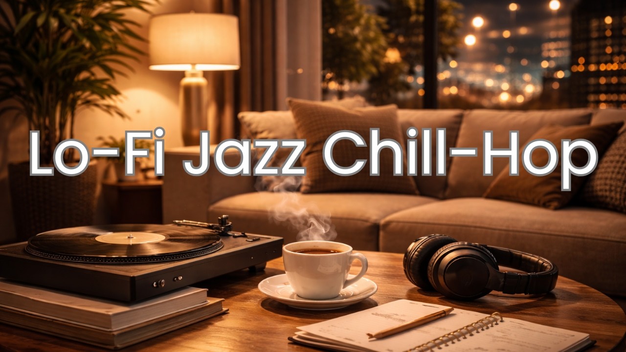 🎵 Lo-Fi Jazz Funk Chill-Hop Mix | Smooth Grooves for Work & Relax