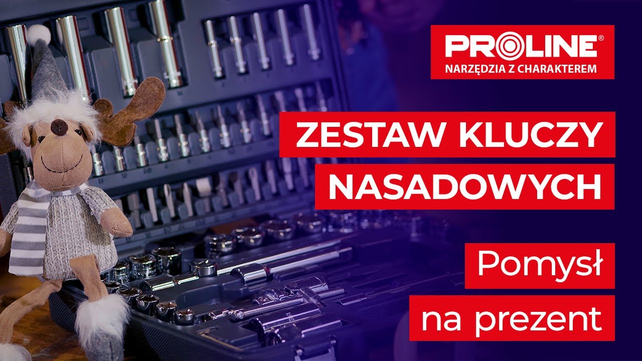 Zestaw kluczy nasadowych. Pomysł na prezent