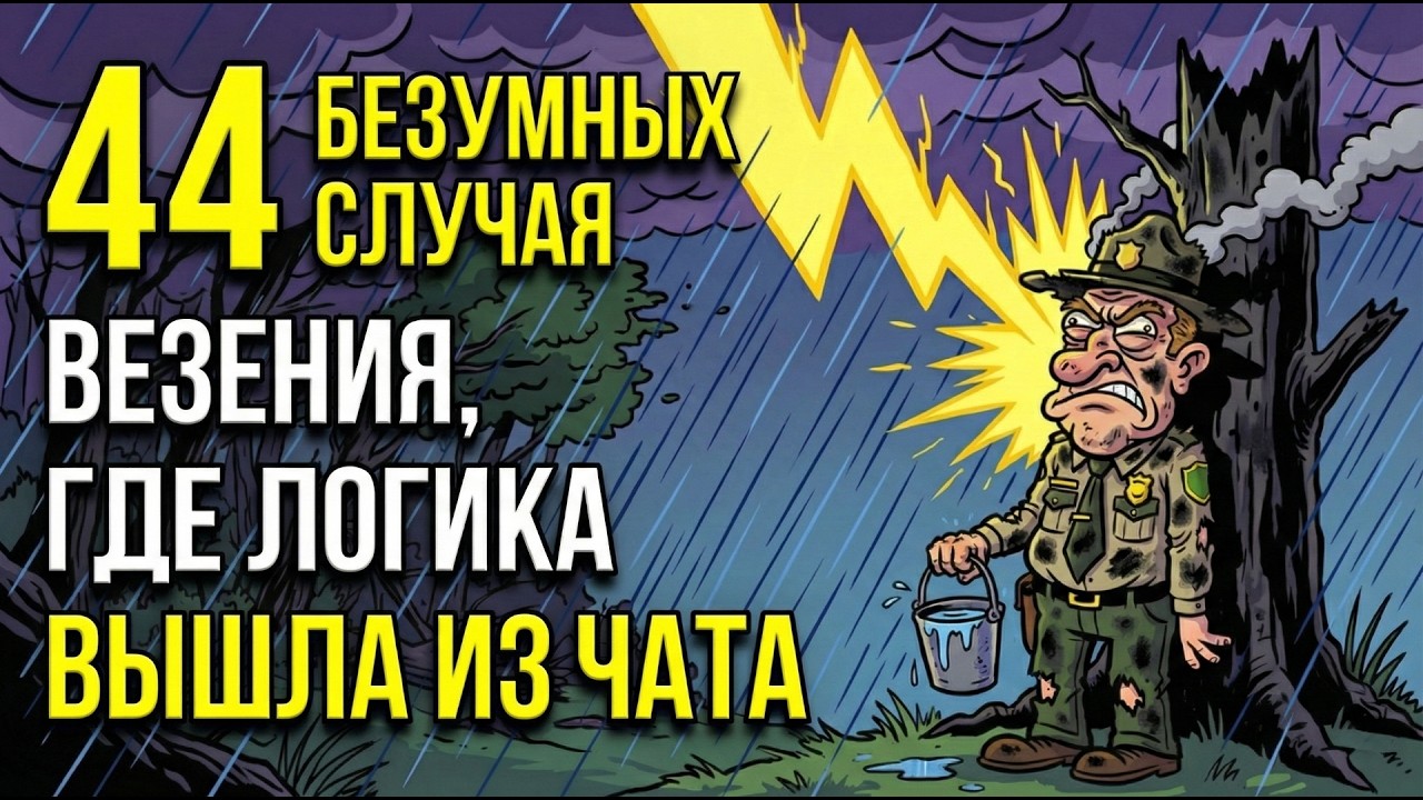 44 БЕЗУМНЫХ случая везения (Логика вышла из чата)
