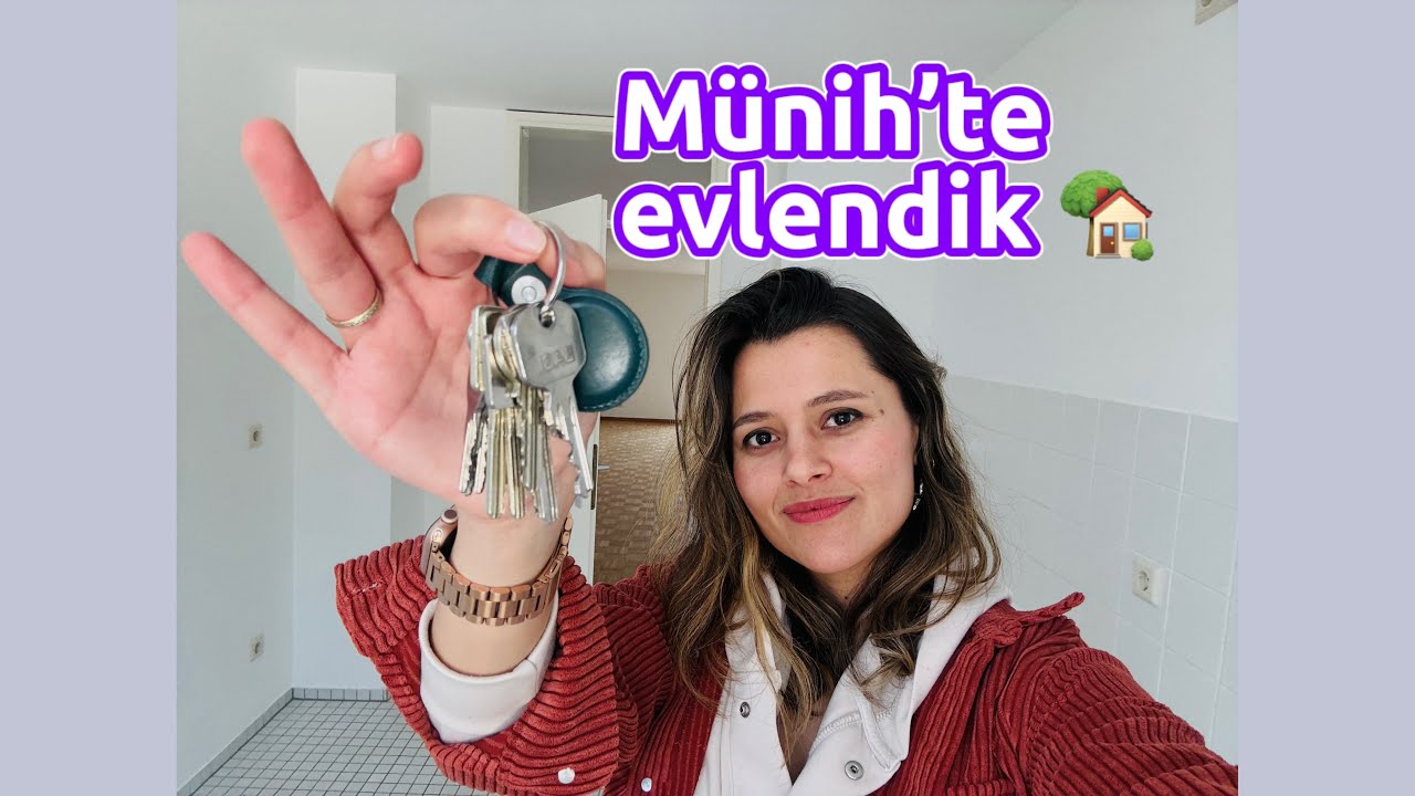 Münih'teki yeni evimiz | Boş ev turu ve tüm detaylar