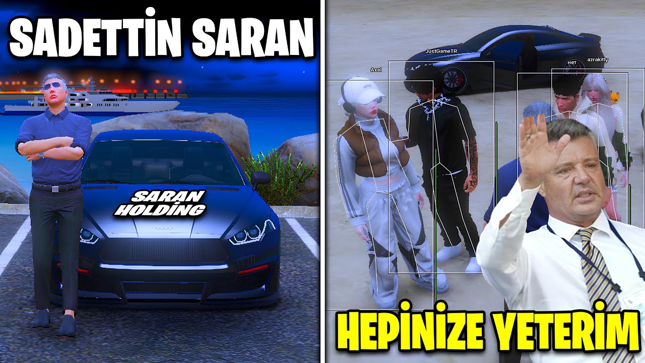 Sadettin Saran Olup Hile İle Oyuncuları Fivem'den Soğuttum !? (Fivem Hile Troll)