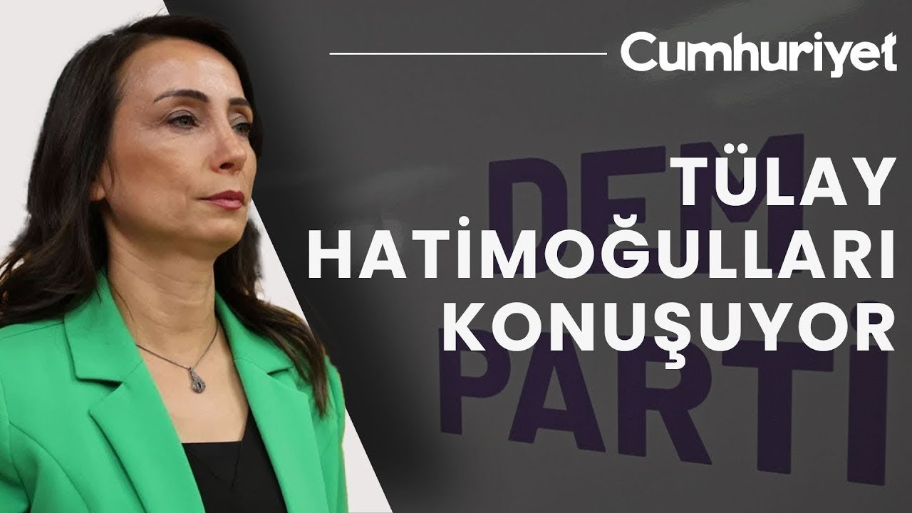 #CANLI | DEM Parti Grup Toplantısı başladı! T&uuml;lay Hatimoğulları konuşuyor