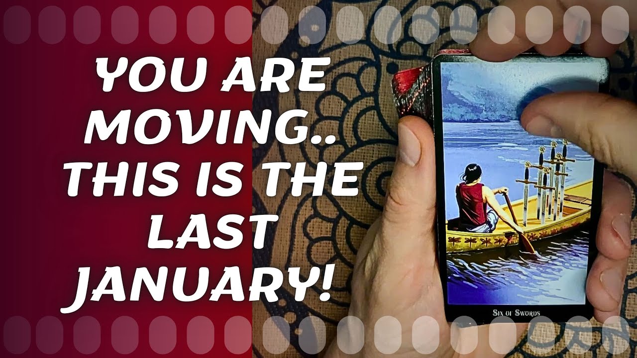 God told me to warn you… You are moving… this is the last January! No joke!
