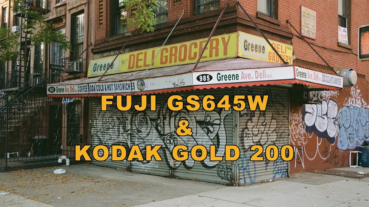 First Time Shooting Fuji GS645W & Kodak Gold 200 📸🎞
