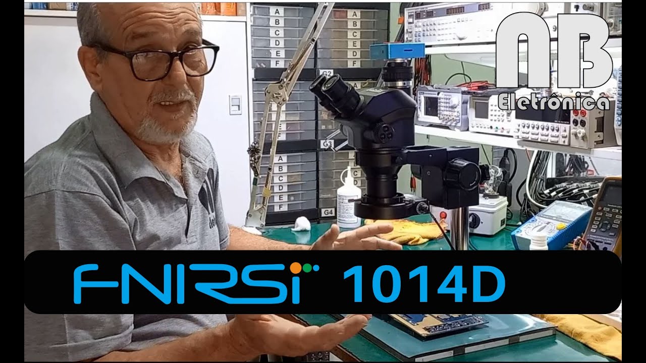 #128 - Osciloscópio FNIRSI 1014D sem vídeo.