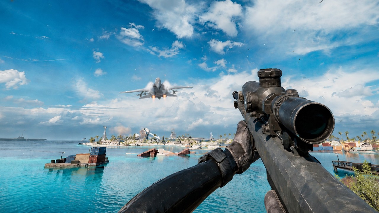 Interdictor Sniper VS Air Vehicles - Battlefield 6