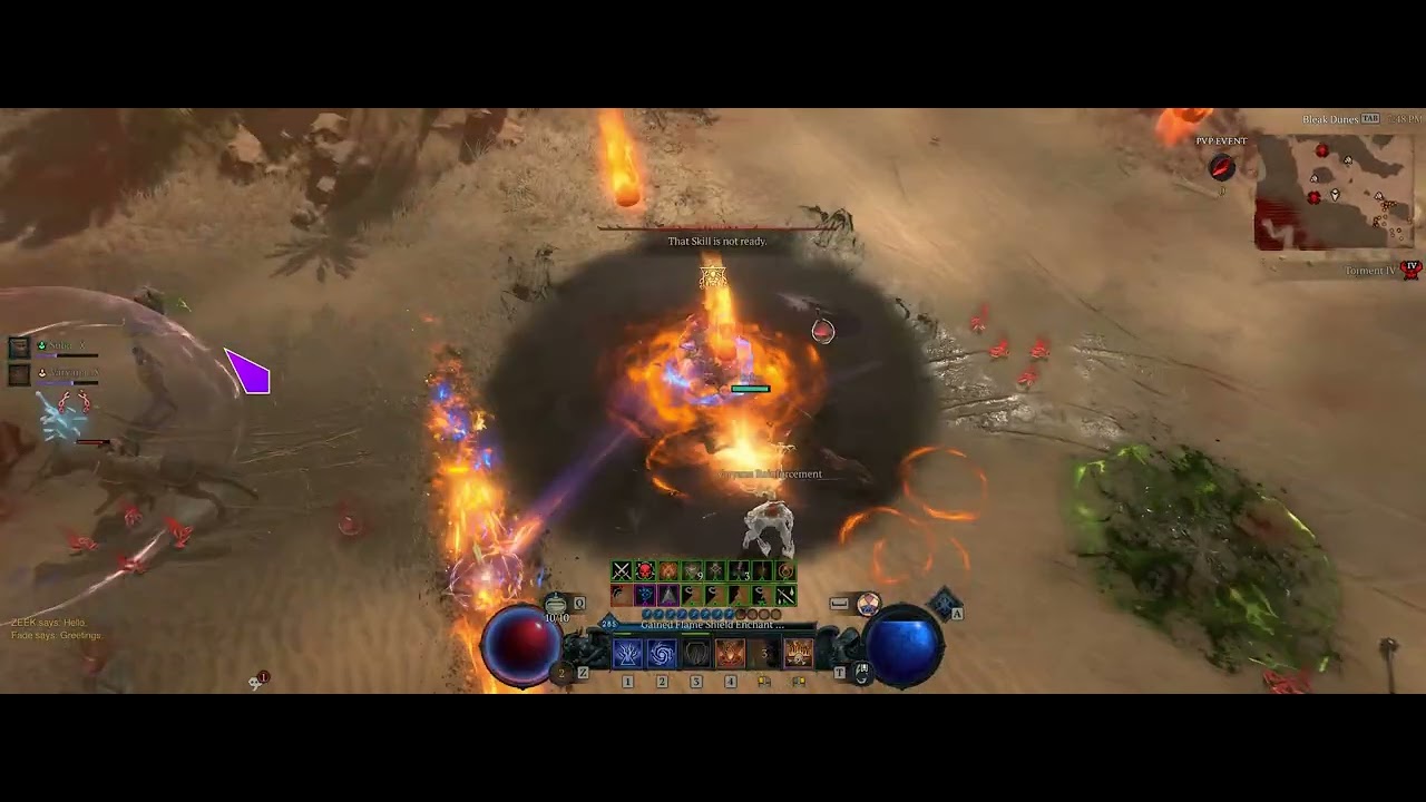 Diablo 4 PVP - Sorc vs Rogue 1v1s