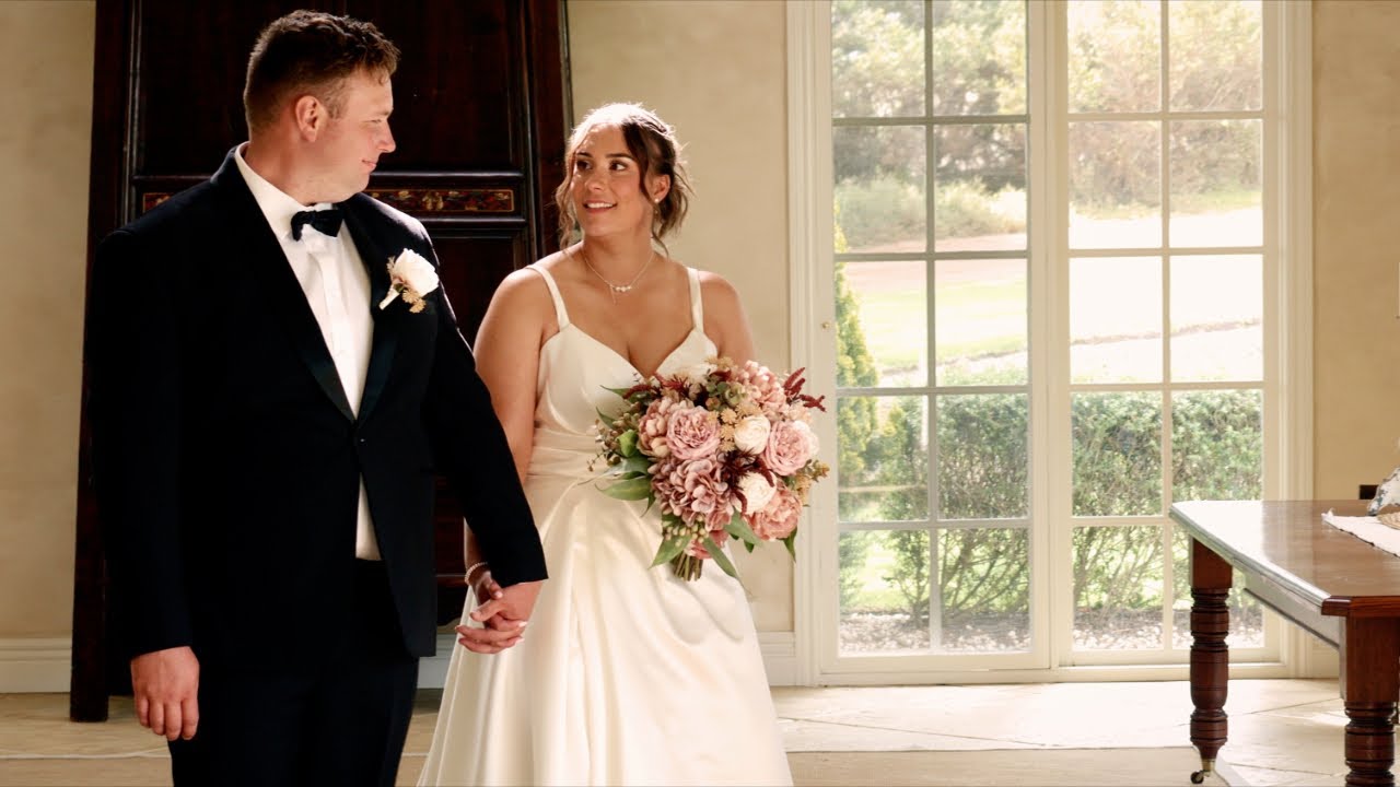 Mel & Geordie's Wedding Highlights | Longmeadow Estate, Tyrendarra Australia | Filmed On Lumix