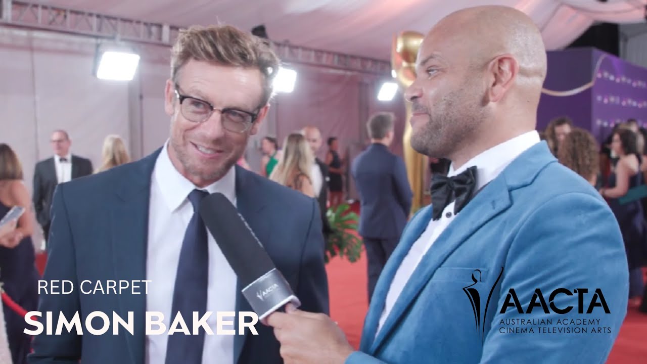 Simon Baker on the Red Carpet | 2024 AACTA Awards