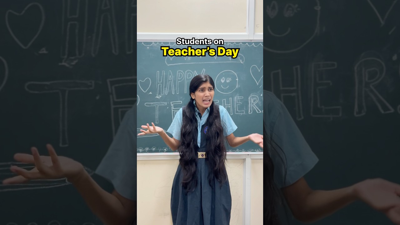 Students on Teachers&rsquo;s Day 🤣🔥 #shorts #teachersday