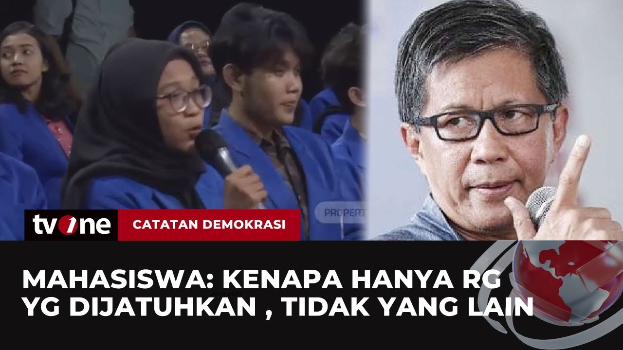 Nostalgia Debat Publik: Mahasiswa Esa Unggul Tanyakan Alasan Rocky Disorot | Catatan Demokrasi