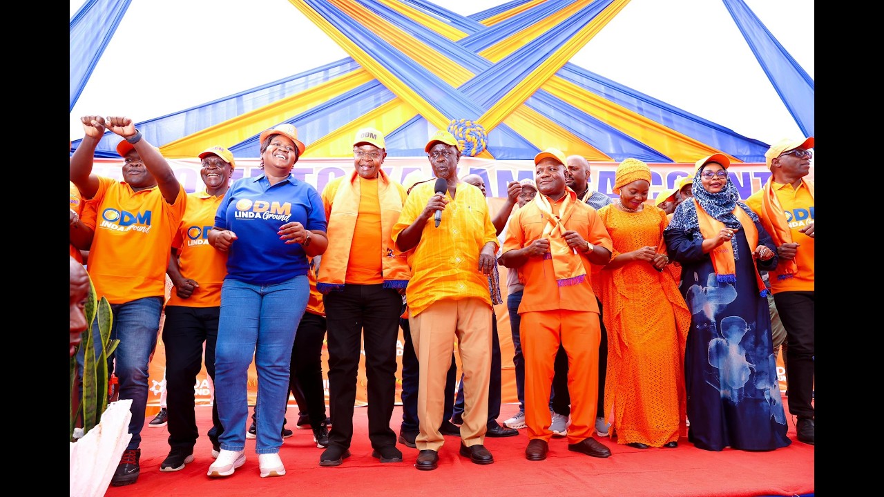 LIVE: ODM Linda Ground Tours - Siaya County
