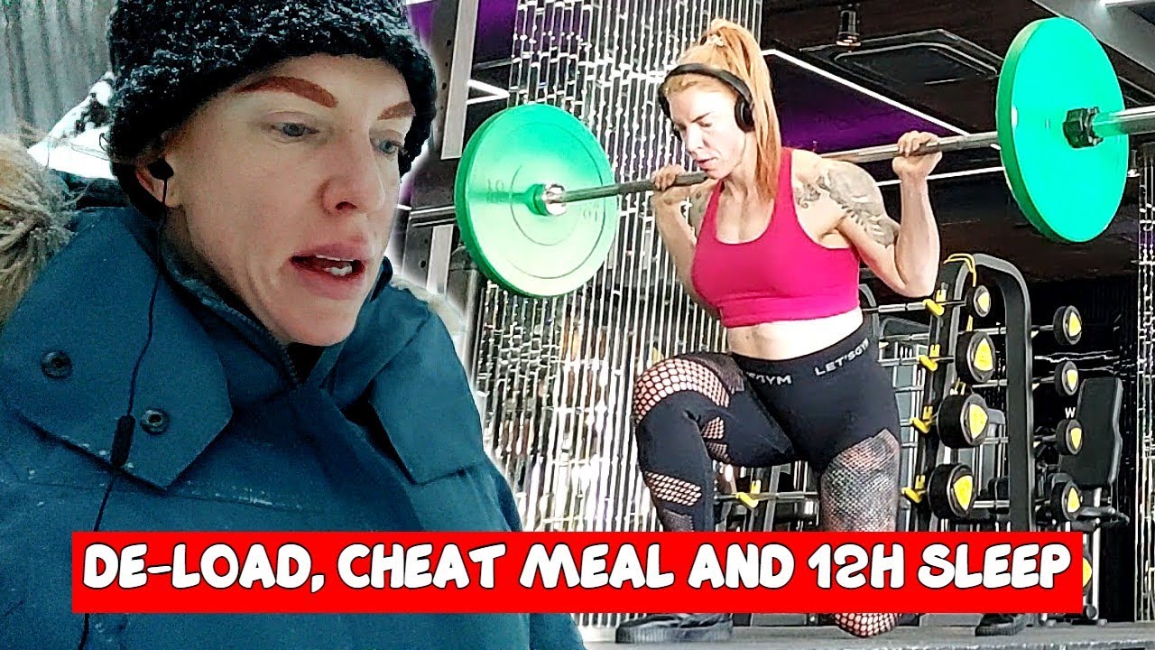 First Take Out Since December, Continuing Deload And EPIC 12 Hour Sleep - BodyBuilding Vlog