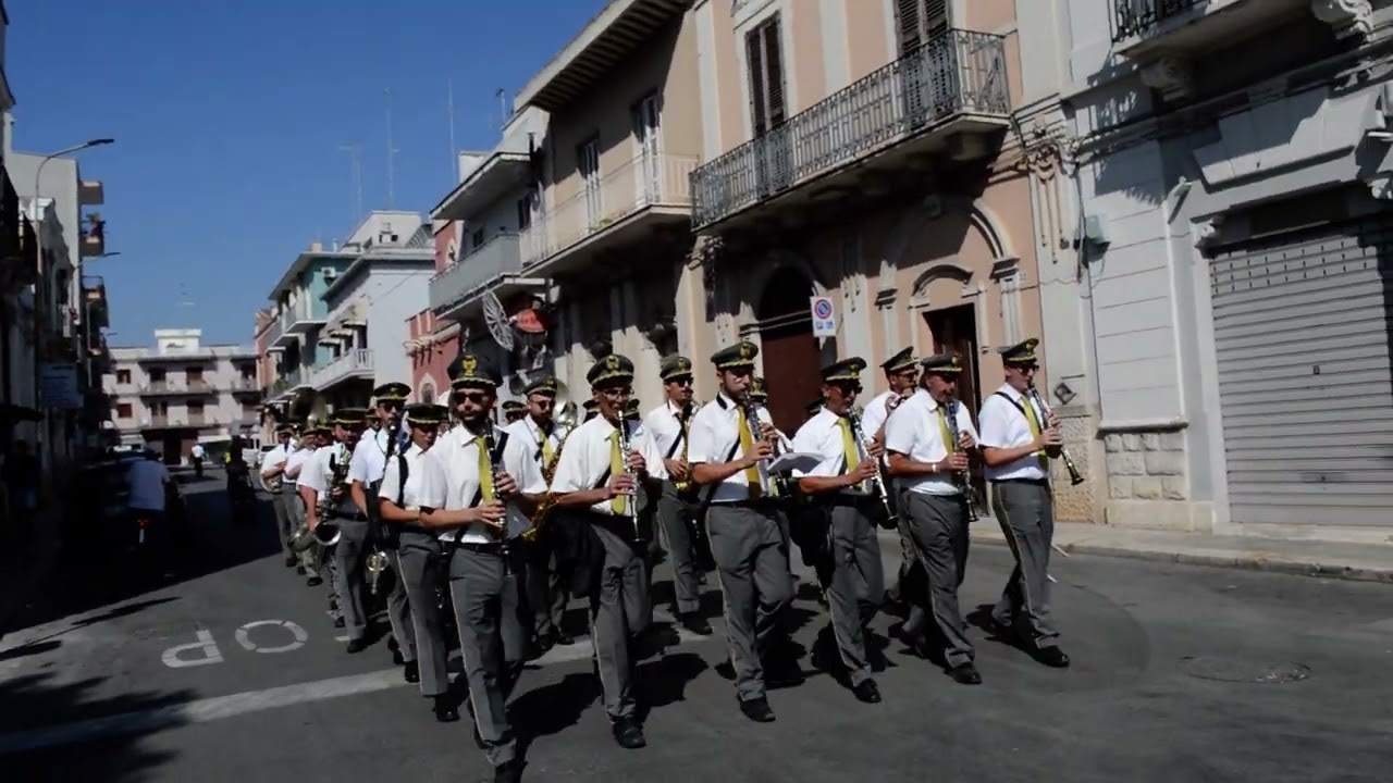 Banda Di Francavilla Fontana - Marcia Lariana - Festa di San Rocco 16/8/23 Valenzano