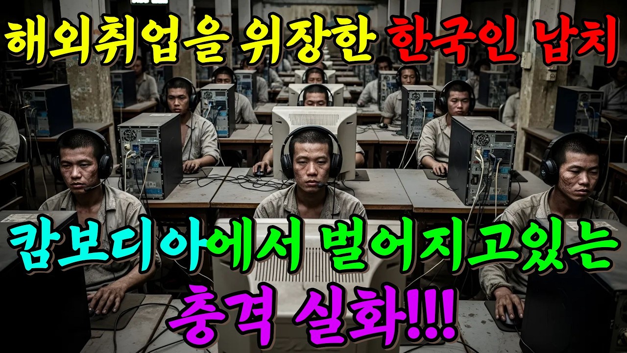 캄보디아 악마의 덫 월 1,000만 원, 취준생을 노린 '해외 알바'의 소름 돋는 실체