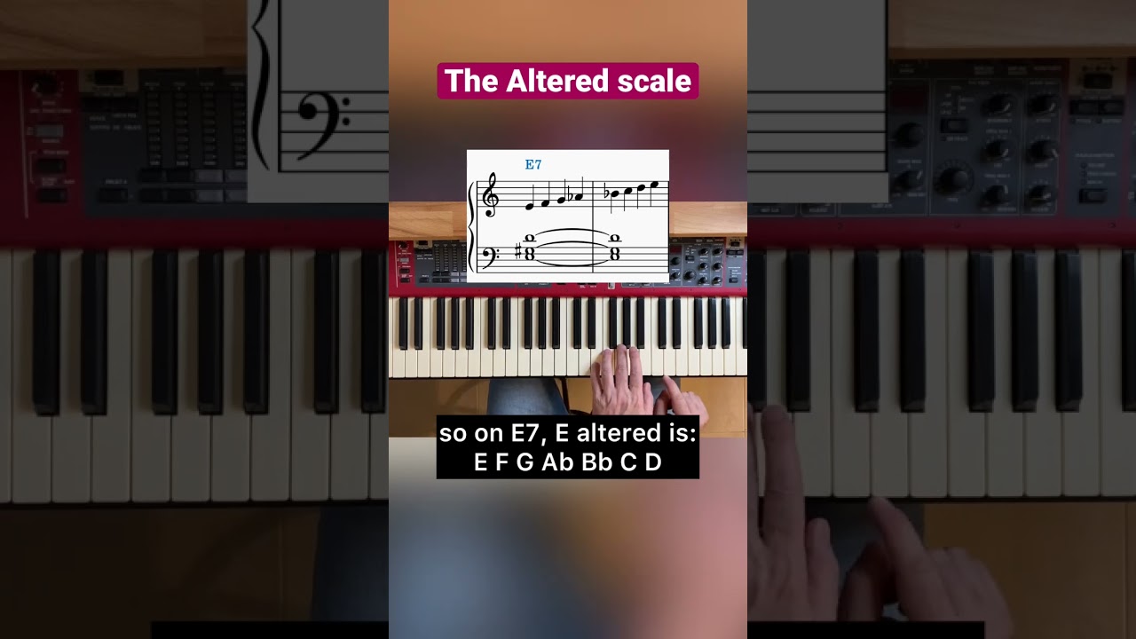The Altered scale
