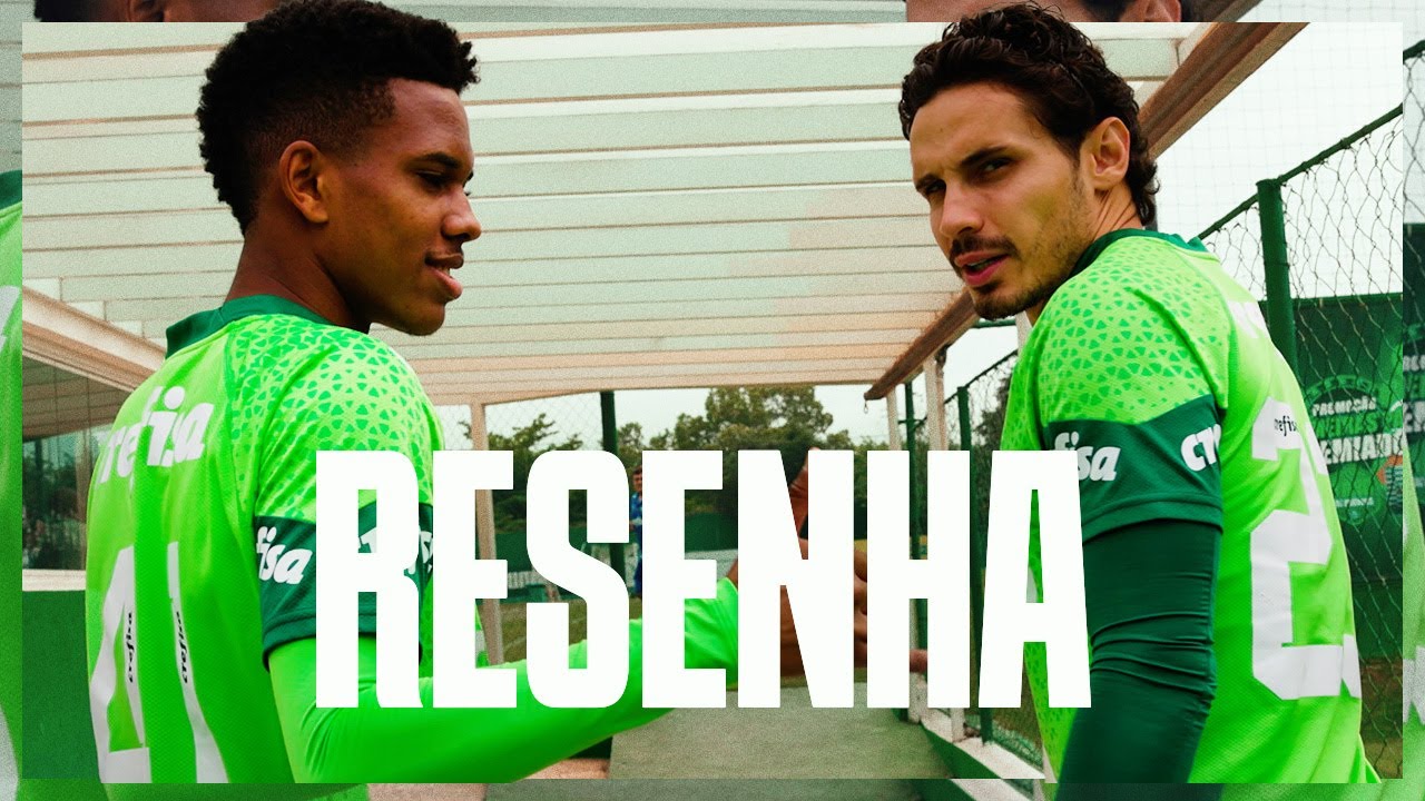 RESENHA DE RAPHAEL VEIGA E ESTÊVÃO NO TREINO DO PALMEIRAS