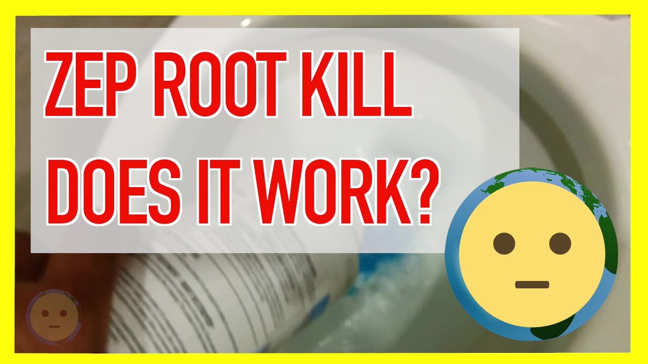 Zep Root Kill Drain Pipe Cleaner / Root Killer Review - Zep Inc Products w/ Instructions | MySuLonE